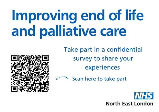Palliative care survey QR code