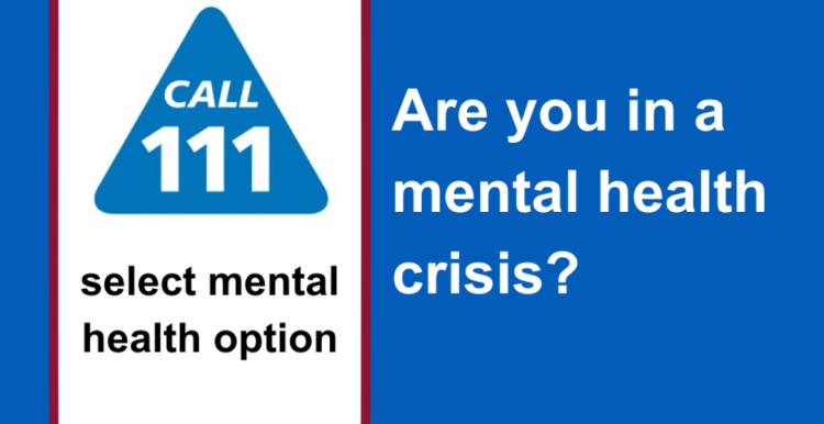 Are you in a mental health crisis?