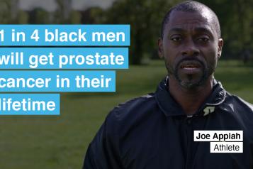 1 in 4 black men will get prostate cancer