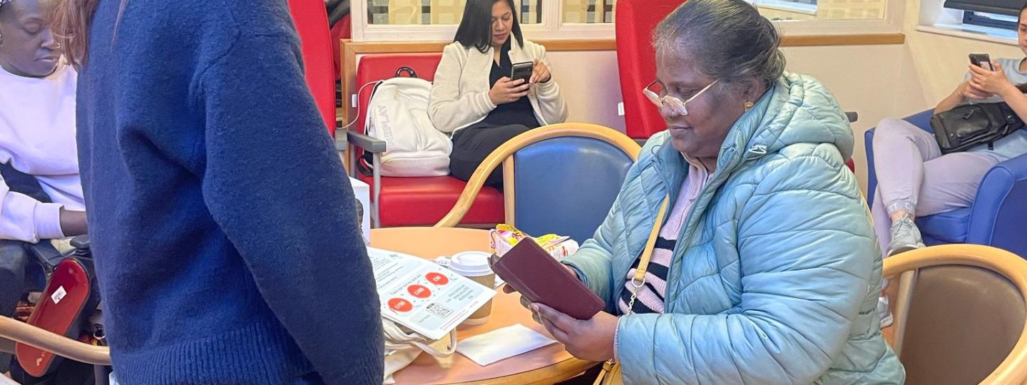 Patient at Whipps Cross